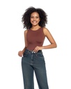 JT699113 Fajas Ajustado Control de la Barriga Cintura Cincher Color Sólido Body Cuello Redondo Fajas