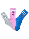 Pack de 3 Calcetines De figuritas