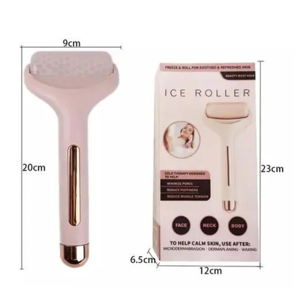 RODILLO DE HIELO FACIAL CON PAQUETE DE CAJA DE PAPEL