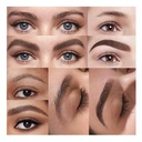 ICONSIGN cejas tinte semipermanente pestañas cejas henna tinte ceja henna ceja pintura marron negro tinte ceja conjunto con cepillo