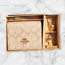 Billetera de cuero para mujer.