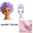 Juego de gorro rizador para dormir