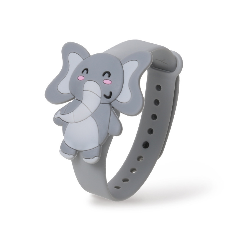 Pulsera repelente de mosquitos.