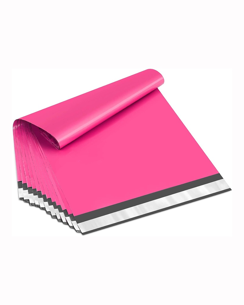 Empaque pack de 5pcs Rosa oscuro mediana 10x13