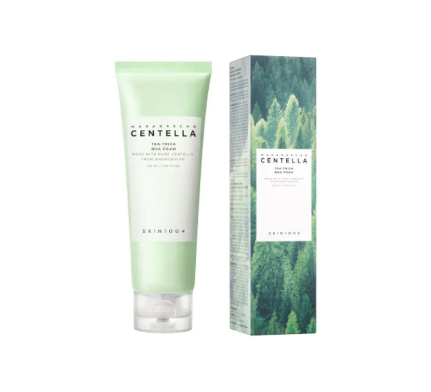 Skin 1004 Madagascar Centella Tea-trica BHA Foam [125ml]