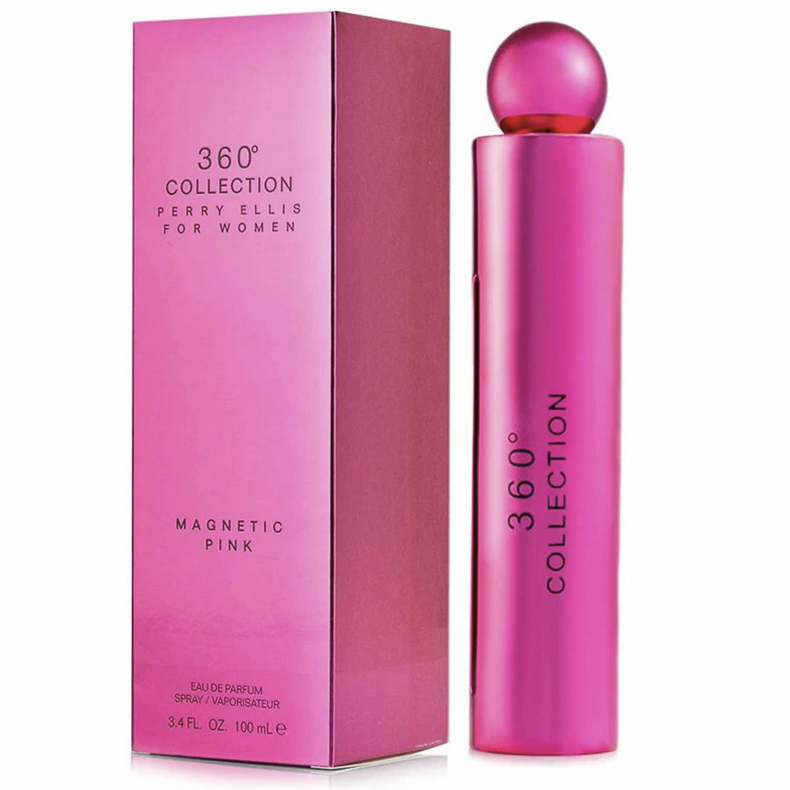 Perry Ellis 360 co.Magnetic Pink 3.4oz  EDP