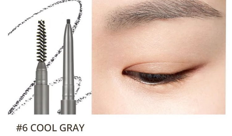 Peripera Speedy Skinny Brow - [#06 Cool Gray]