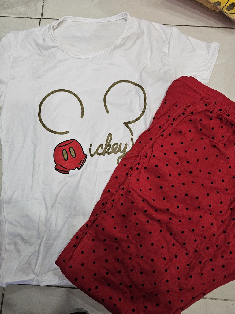 Pijama pantalon de Mickey Mouse