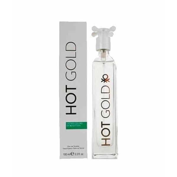 HOT GOLD BENETTON 3.3oz W EDT SP