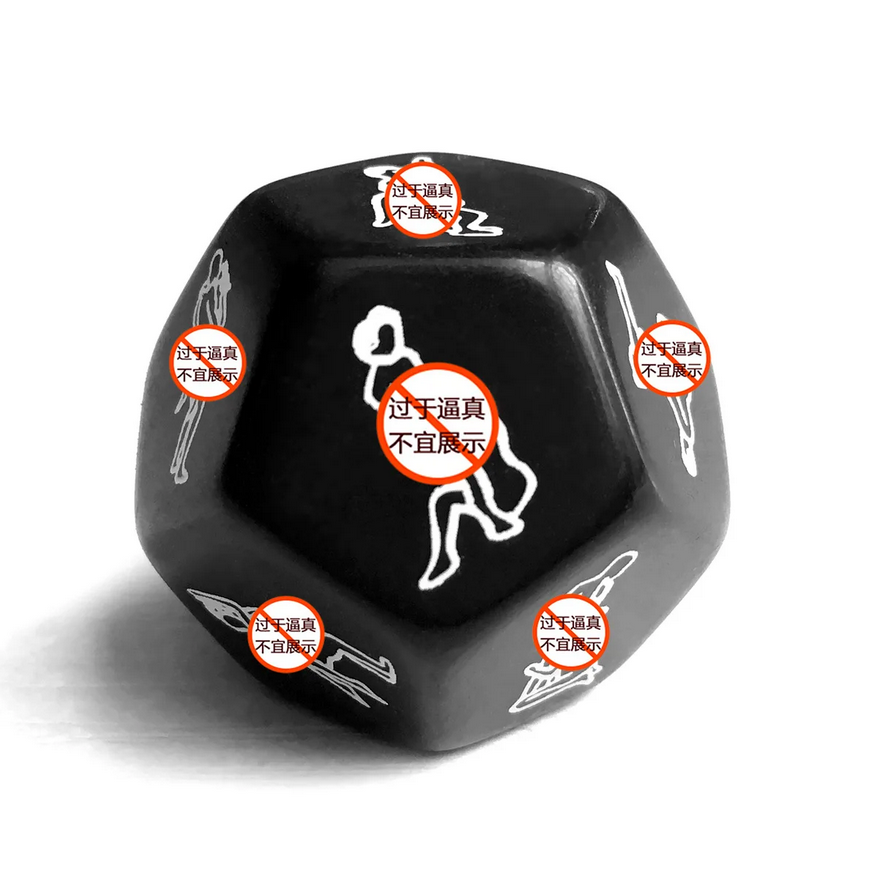 Dados sexy Sm Erótico Craps Juguetes Dados de amor Juguetes sexuales para adultos