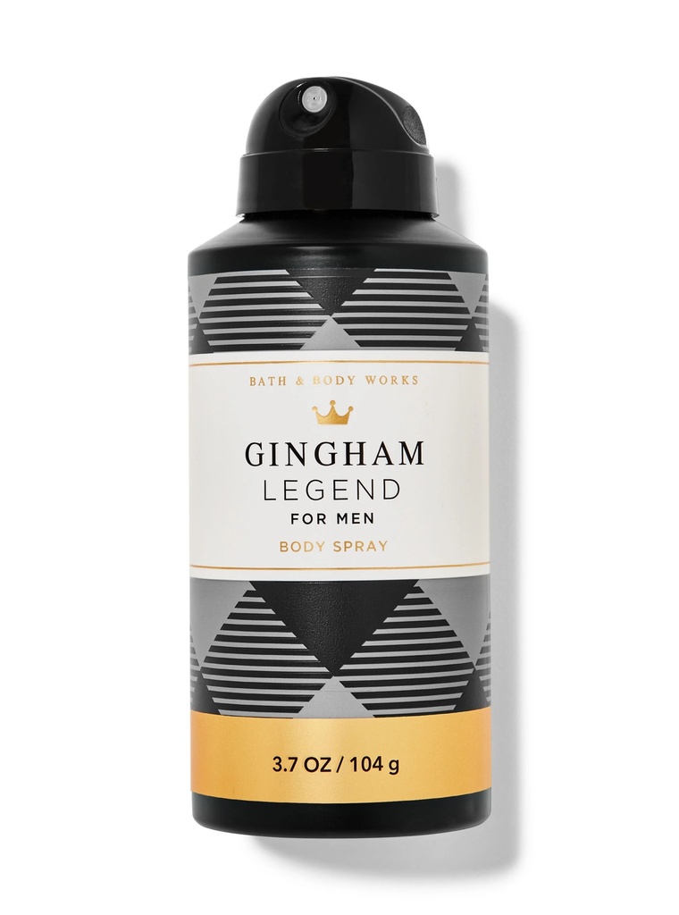 Bath &amp; Body Works Gingham legend for men