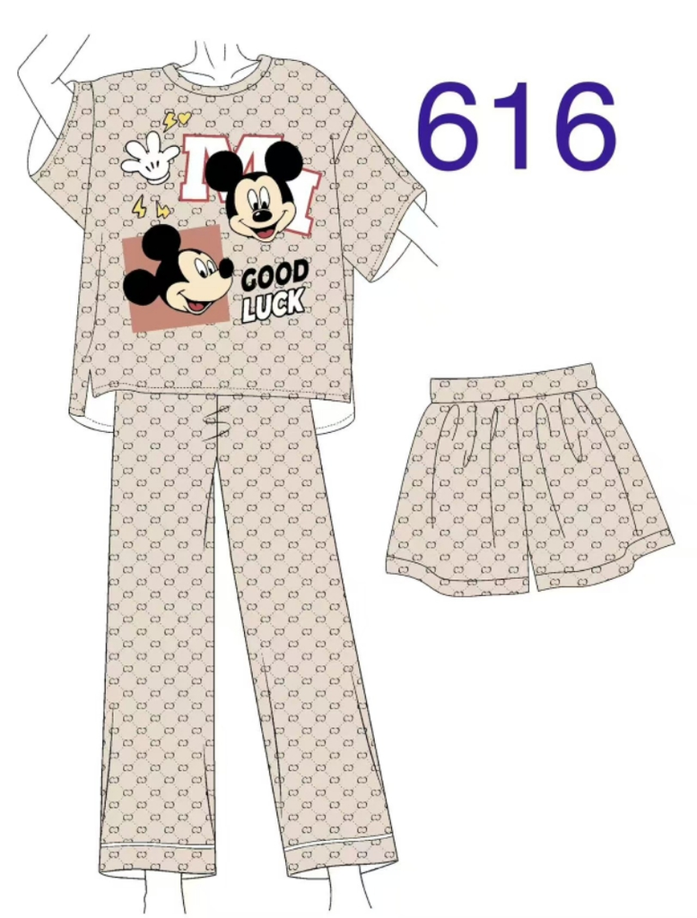 Pijama Sets de dibujos animados
