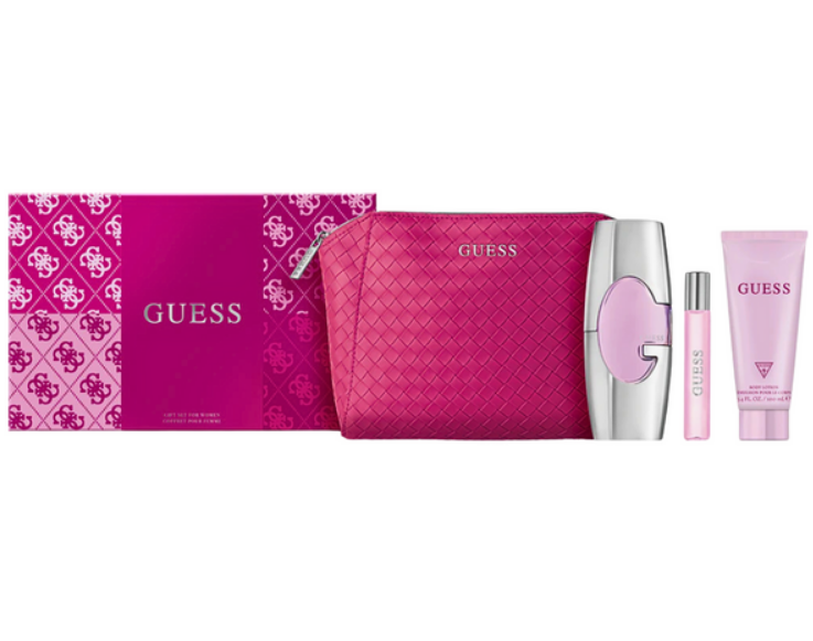 GUESS PINK SET 4p 2.5oz W EDT SP