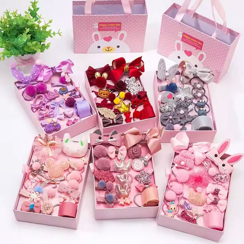 Caja de accesorios para el cabello Pack de 18