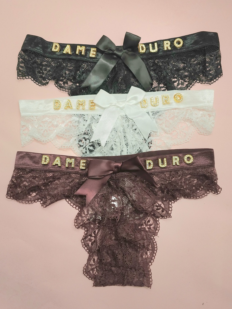 Panty Frases (DAME DURO)