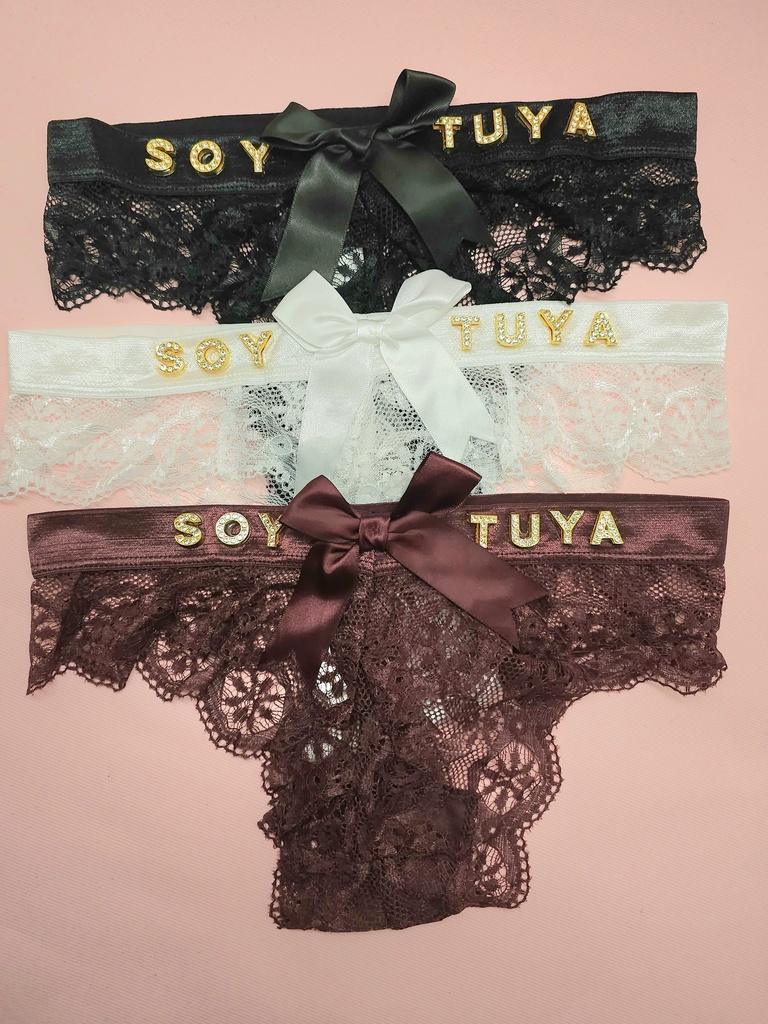 Panty Frases (SOY TUYA)