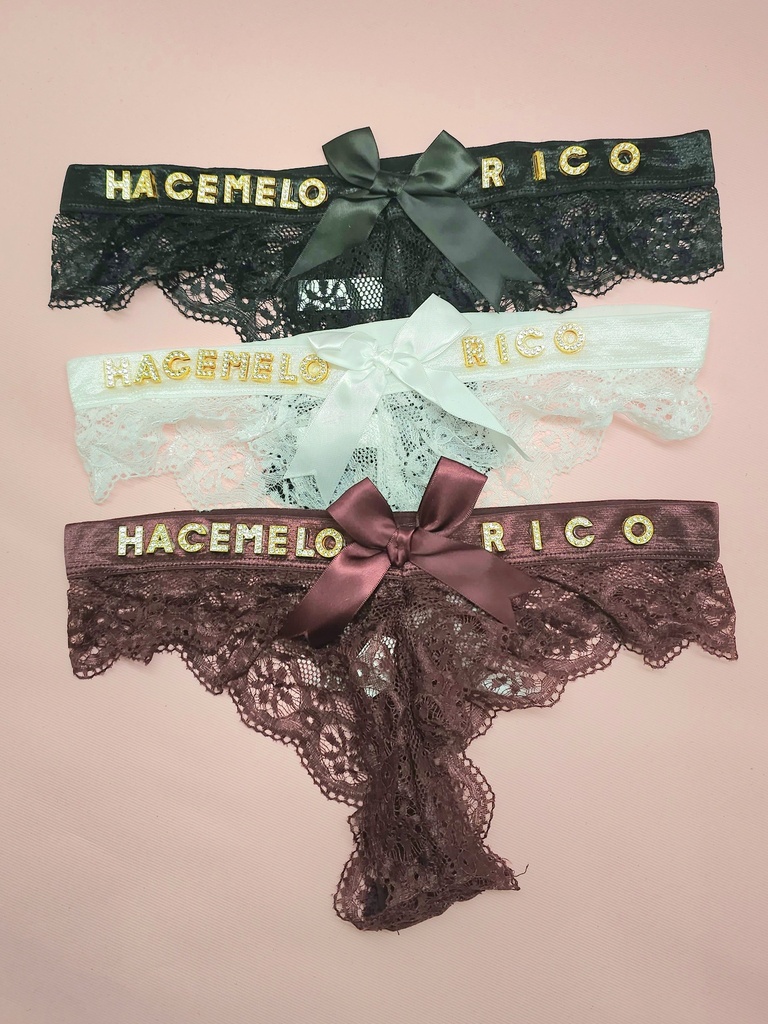 Panty Frases (HACEMELO RICO)
