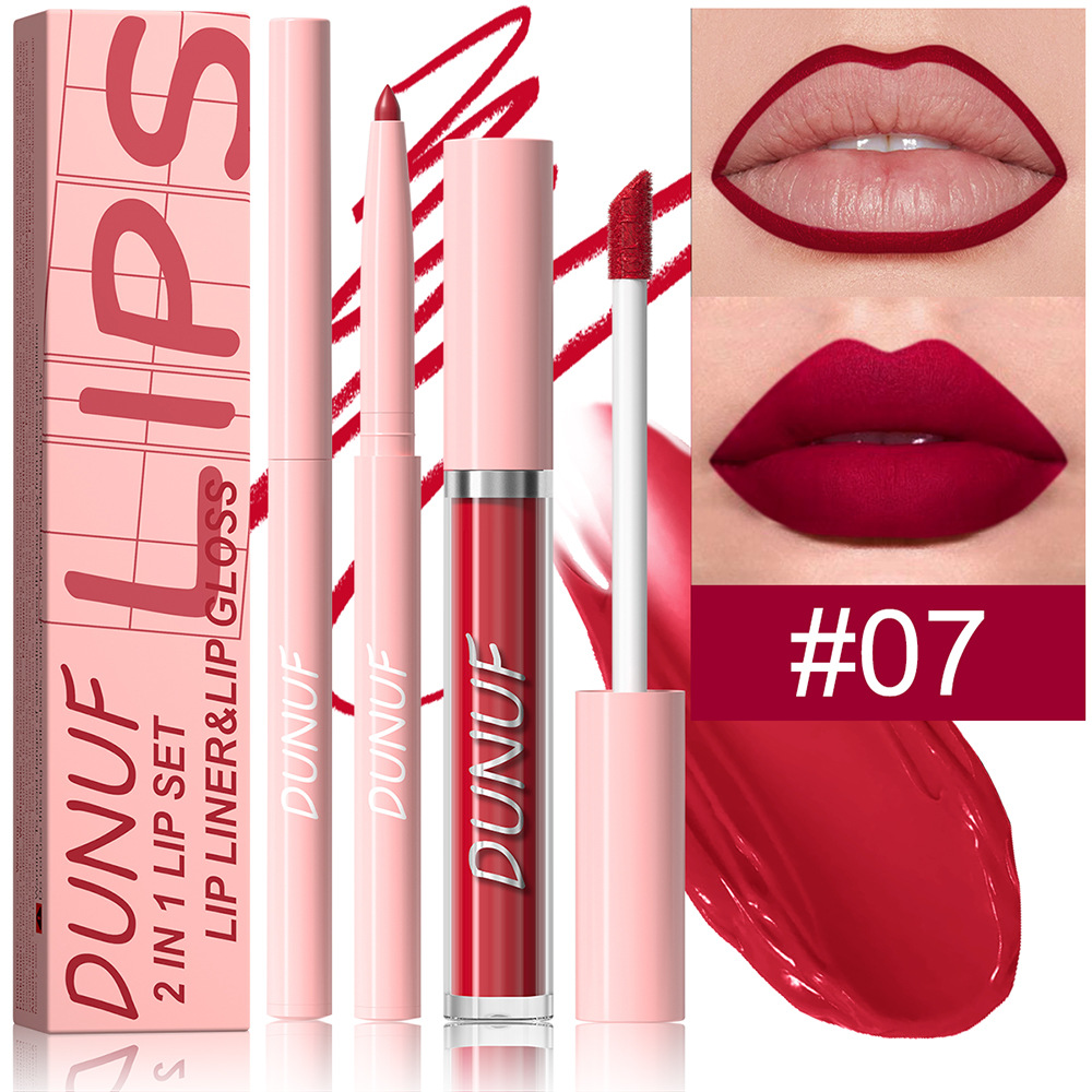 Casual Elegante Glamour Multicolor Líquido Glaseado De Labios