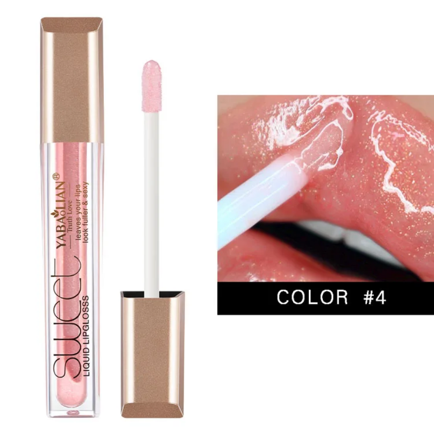 Brillo de labios liquido con efecto espejo