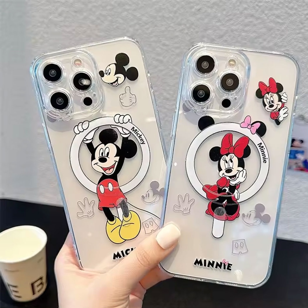 Case para Phone MICKEY MOUSE Y MINNIE MOUSE cada Uno