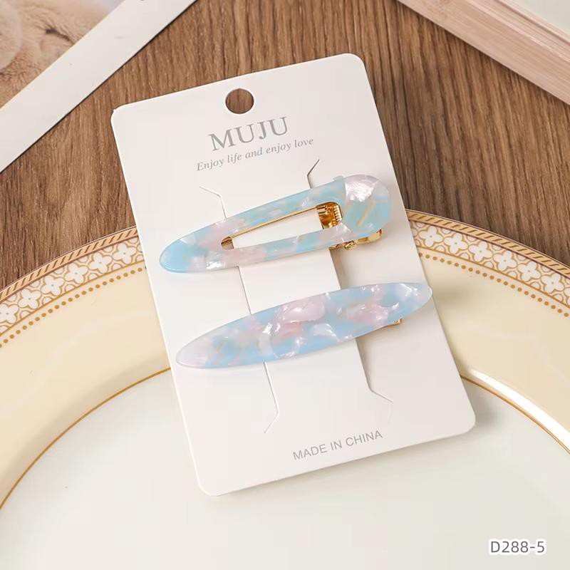 Ganchos Celeste/Rosado