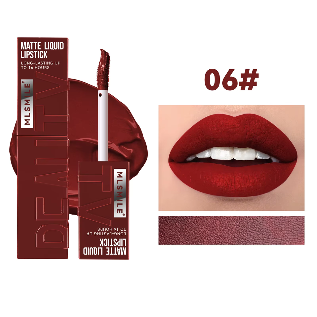 Mini labial vegano de lujo rojo nude (#06 BEAUTY)
