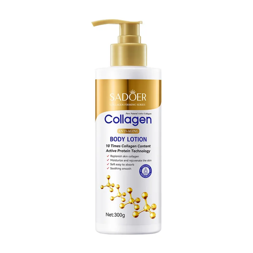 Colágeno anti envejecimiento suave antiarrugas hidratante nutre la piel fácil de absorber crema corporal