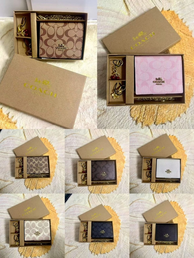 Billetera de cuero para mujer.