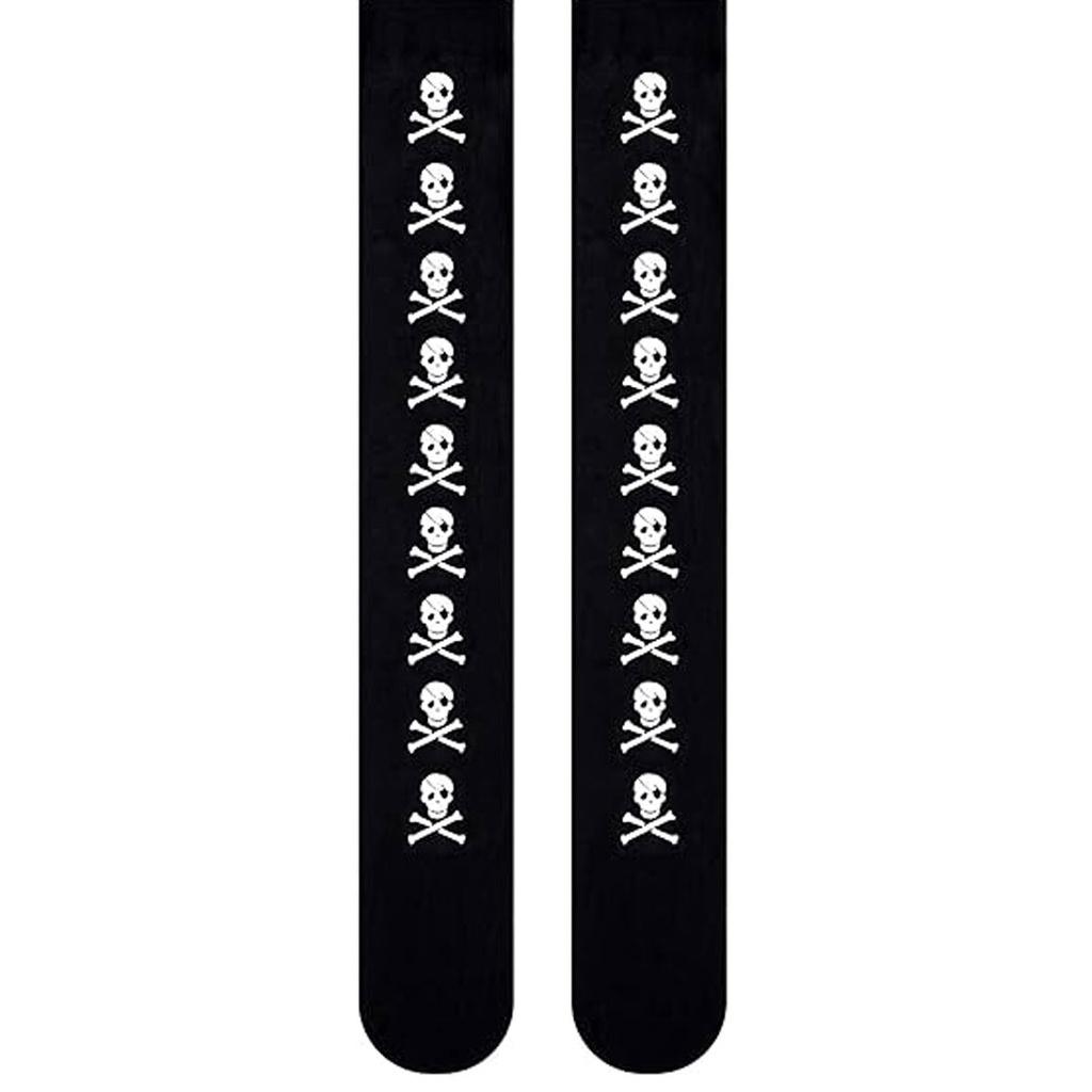 Medias de calabera para fiesta de Halloween