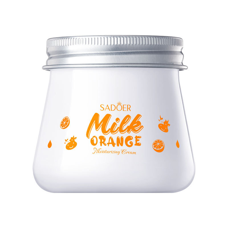 creama hidratante de naranja