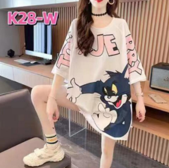 Camison Oversided de dibujos animados