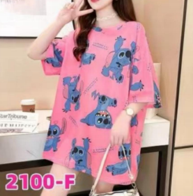 Camison Oversided de dibujos animados