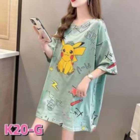 Camison Oversided de dibujos animados