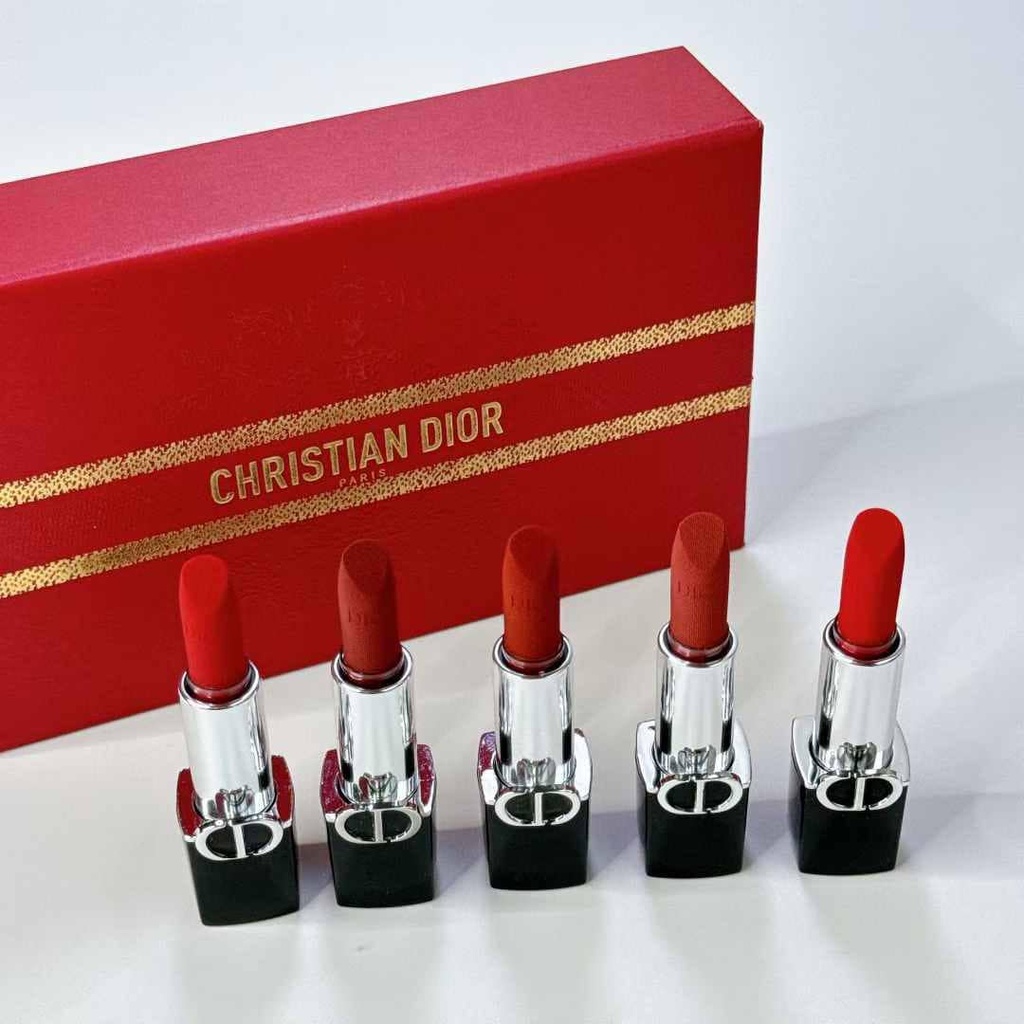 Set Labiales Dior 5 piezas Mini
