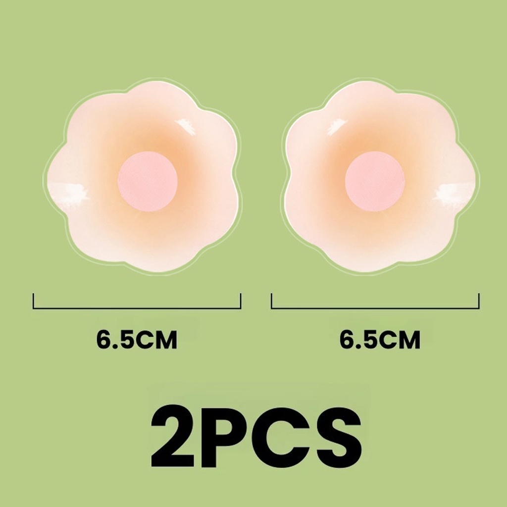 Cubre pezon en forma de flor 2Pack