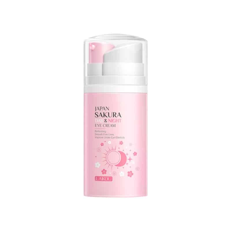 LAIKOU Japan Sakura Crema para ojos de día y noche.