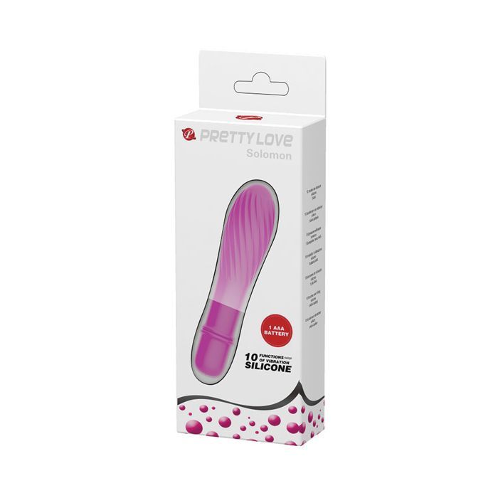 Pretty Love Solomon Brawny G-Spot Vibrator - Fuchsia