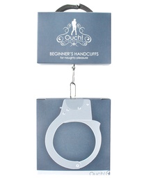 [8714273074065] Shots Ouch Beginner Handcuffs - Metal