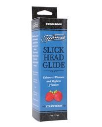 [782421081508] GoodHead Slick Head Glide - 4 oz Strawberry