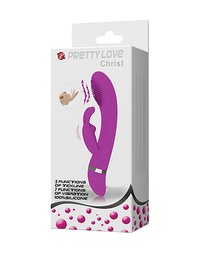 [6959532315127] Pretty Love Christ Come Hither Rabbit - 7 Function Fuchsia