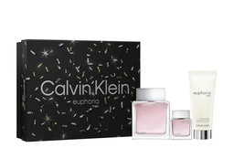 [3616304678332] CALVIN KLEIN EUPHORIA SET 3p 3.3oz M EDT SPRY