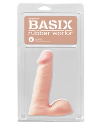 [603912234152] Basix Rubber Works 6&quot; Dong - Flesh