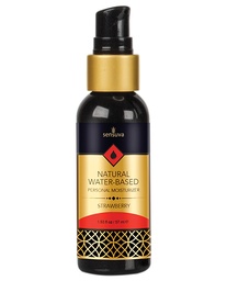 [810002660047] Sensuva Natural Water Based Personal Moisturizer - 1.93 oz Strawberry