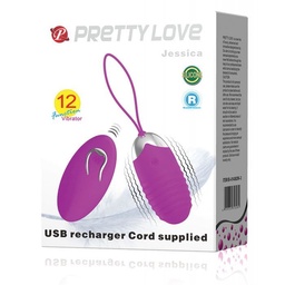 [6959532318289] Pretty Love Jessica 12 Function - Fuchsia