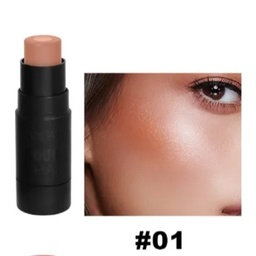 [6971690681951] Handaiyan 2 In 1 Blush &amp; Highlight Stick - [01# Tan Glow - 8g]