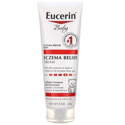 [072140026646] Eucerin Baby Eczema Relief Body Cream, Fragrance Free Baby Eczema Cream 8oz