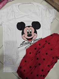 [3760090195] Pijama pantalon de Mickey Mouse