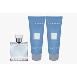 [608940587676] CHROME AZZARO SET 3p 3.4oz M EDT