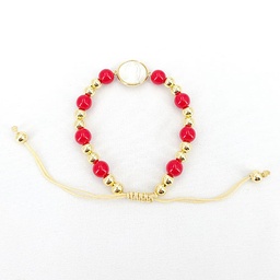 [3763020135] Pulsera Brass