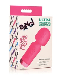 Bang! 10X Mini Silicone Wand - Pink